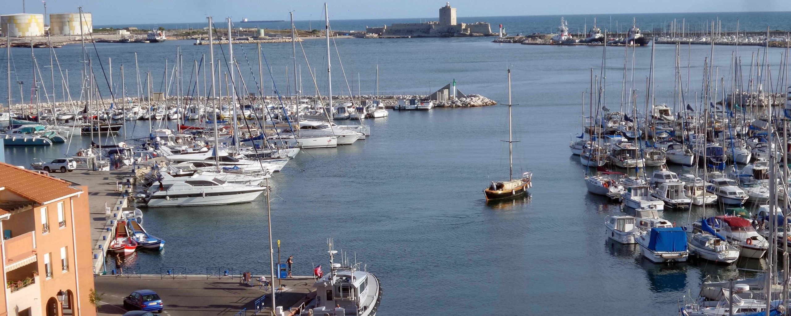 Panarama mer Port de Bouc Plaisance
